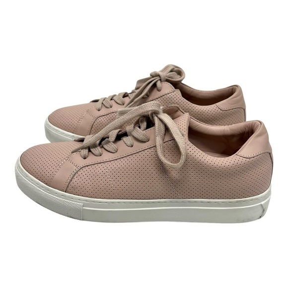 Greats Shoes - Greats Brooklyn Dusty Pink Leather Casual Contemporary Sneakers Women’s 8.5